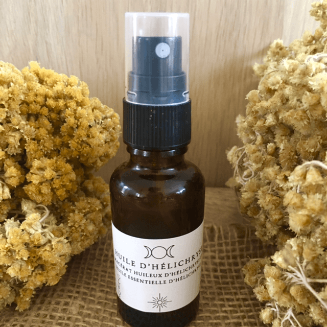 Baume et huile d'Immortelle (Hélichryse) 