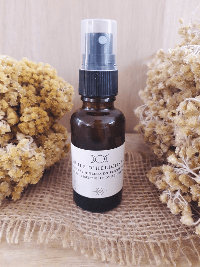 Baume et huile d'Immortelle (Hélichryse) 